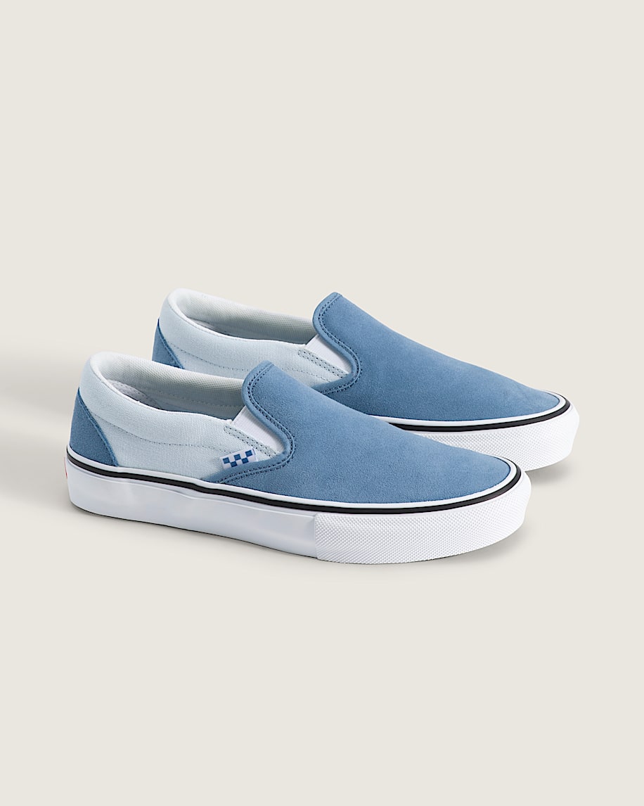 Skate SlipOn Shoe VANS Dusty Blue ALT1