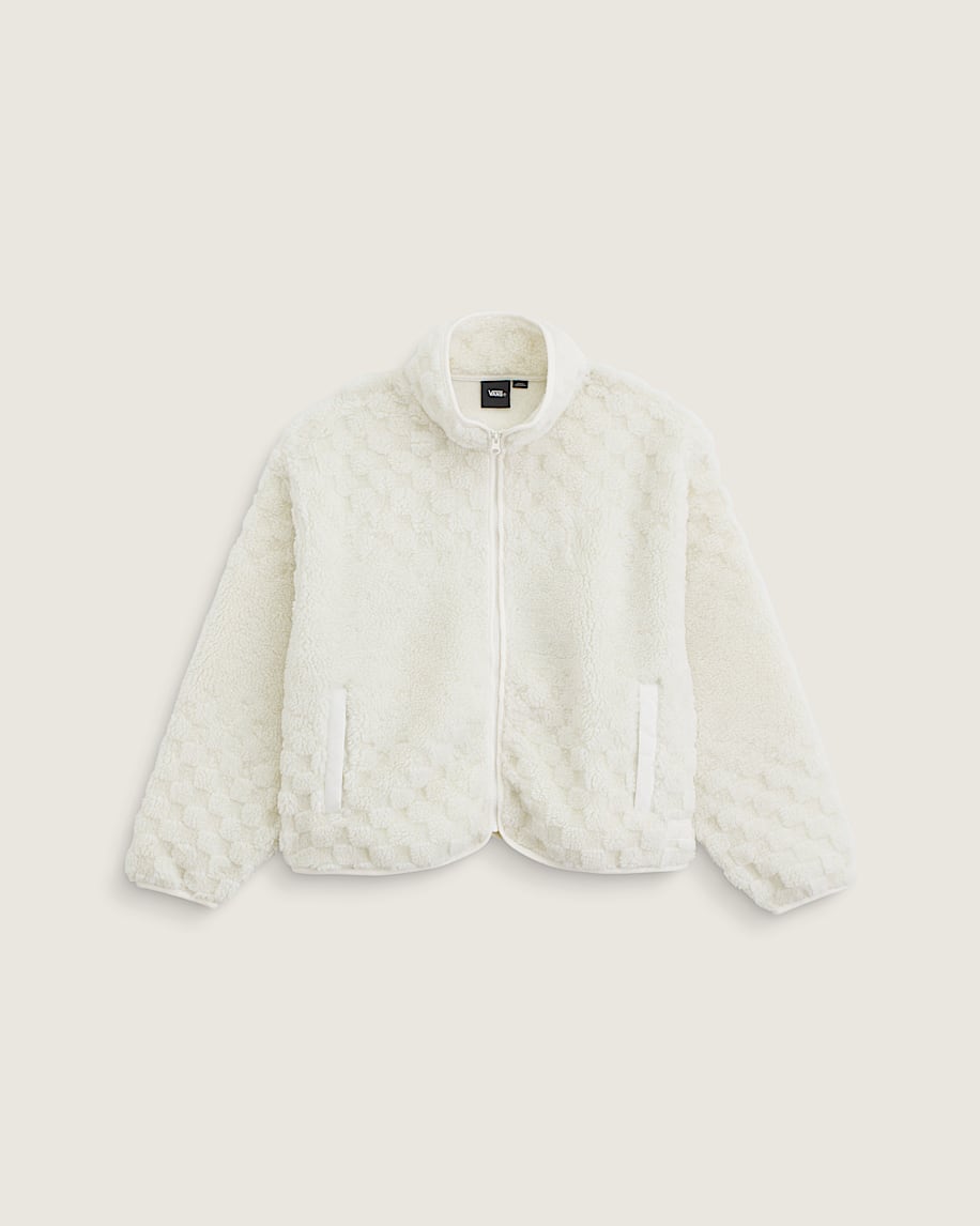 Queens High Pile Jacket VANS Marshmallow White HERO