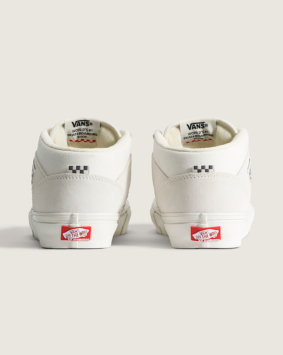 Skate Half Cab Shoe VANS Marshmallow White ALT3