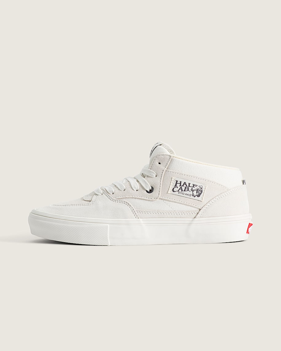 Skate Half Cab Shoe VANS Marshmallow White HERO