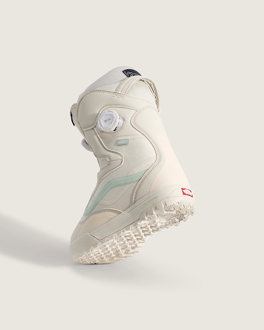 Womens Encore Pro 20 Snowboard Boot VANS Turtledove White ALT3