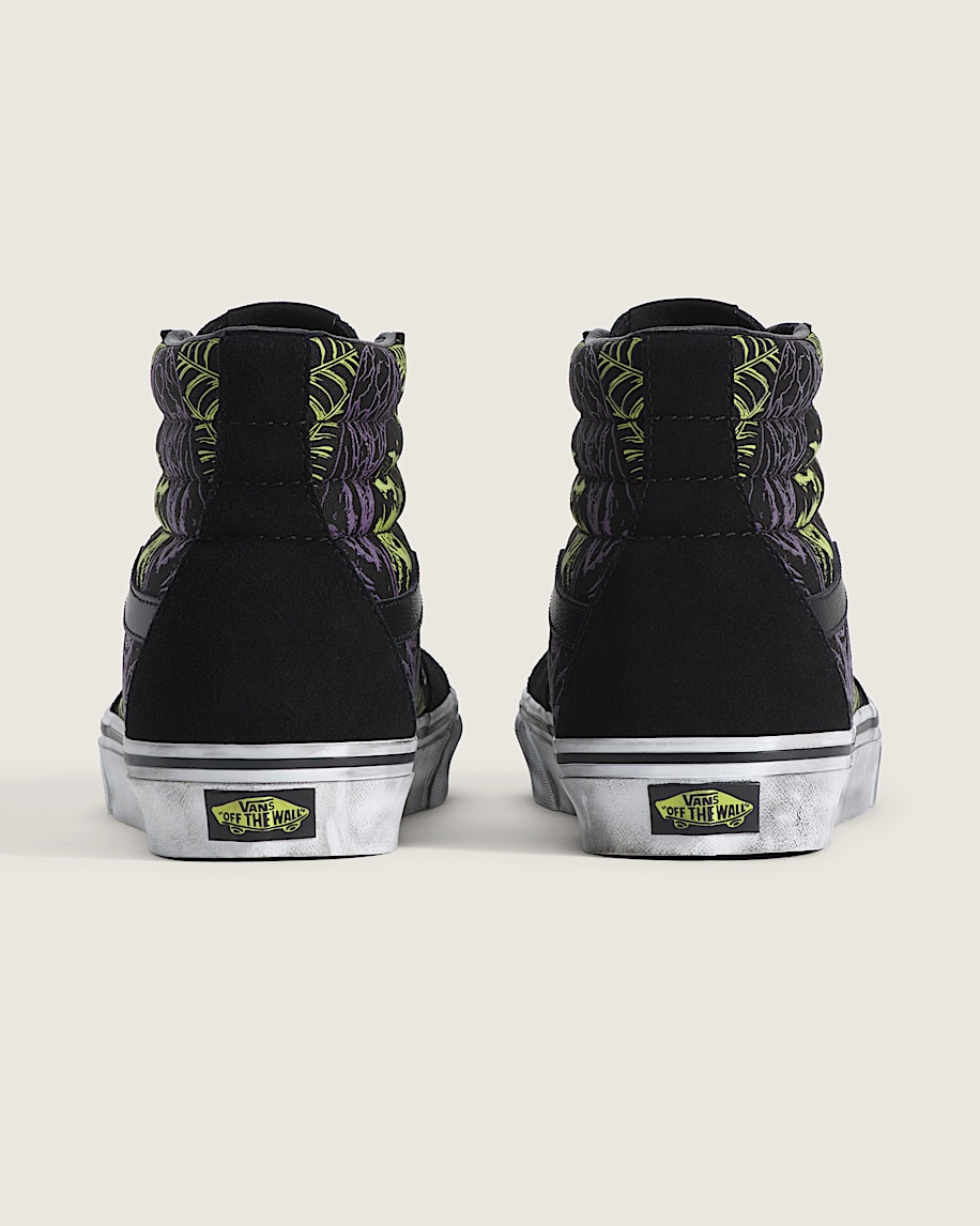 Sk8Hi Shoe VANS GlowintheDark Black  Green Foam ALT3