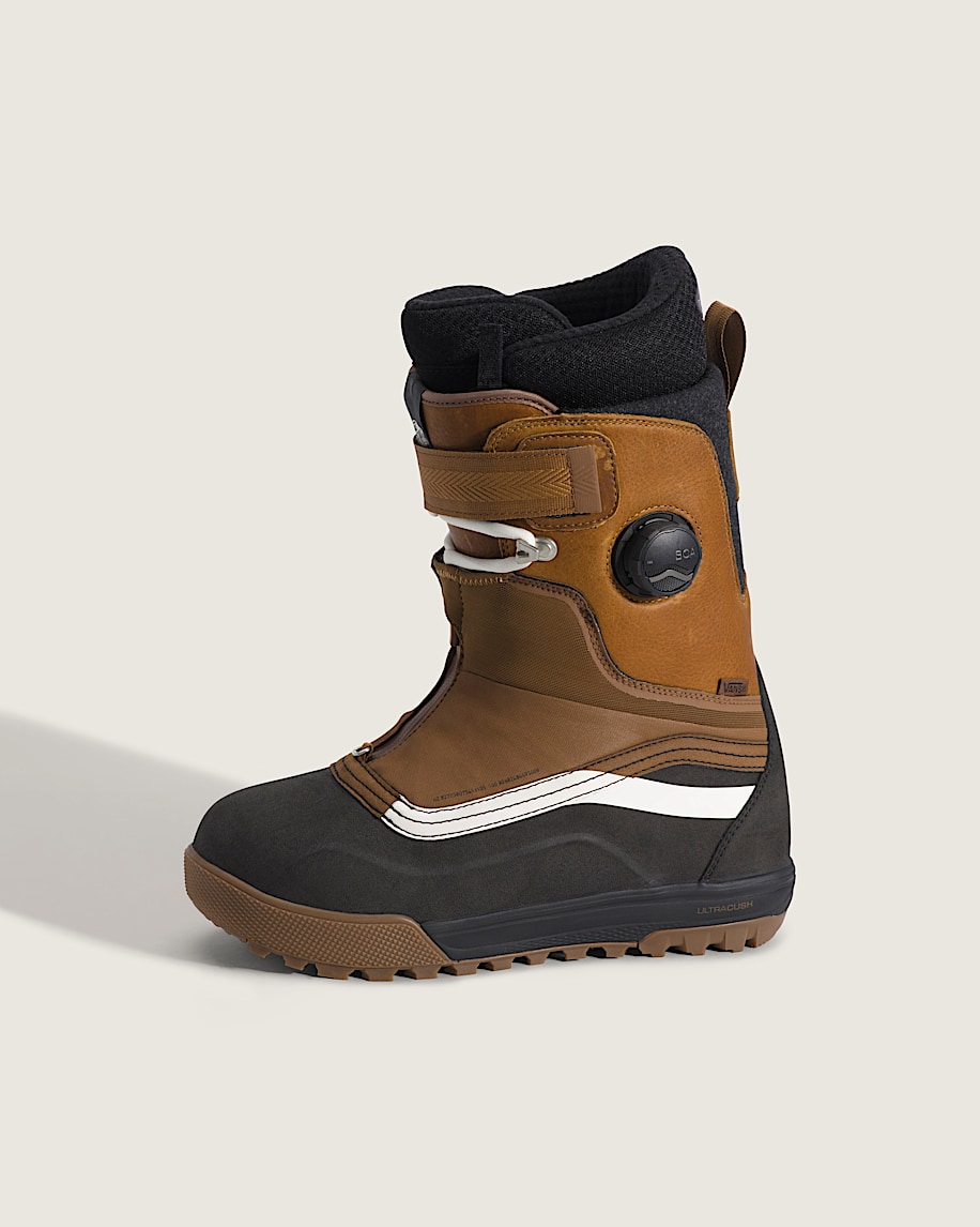 Infuse Sideline Snowboard Boot VANS Autumn Brown HERO