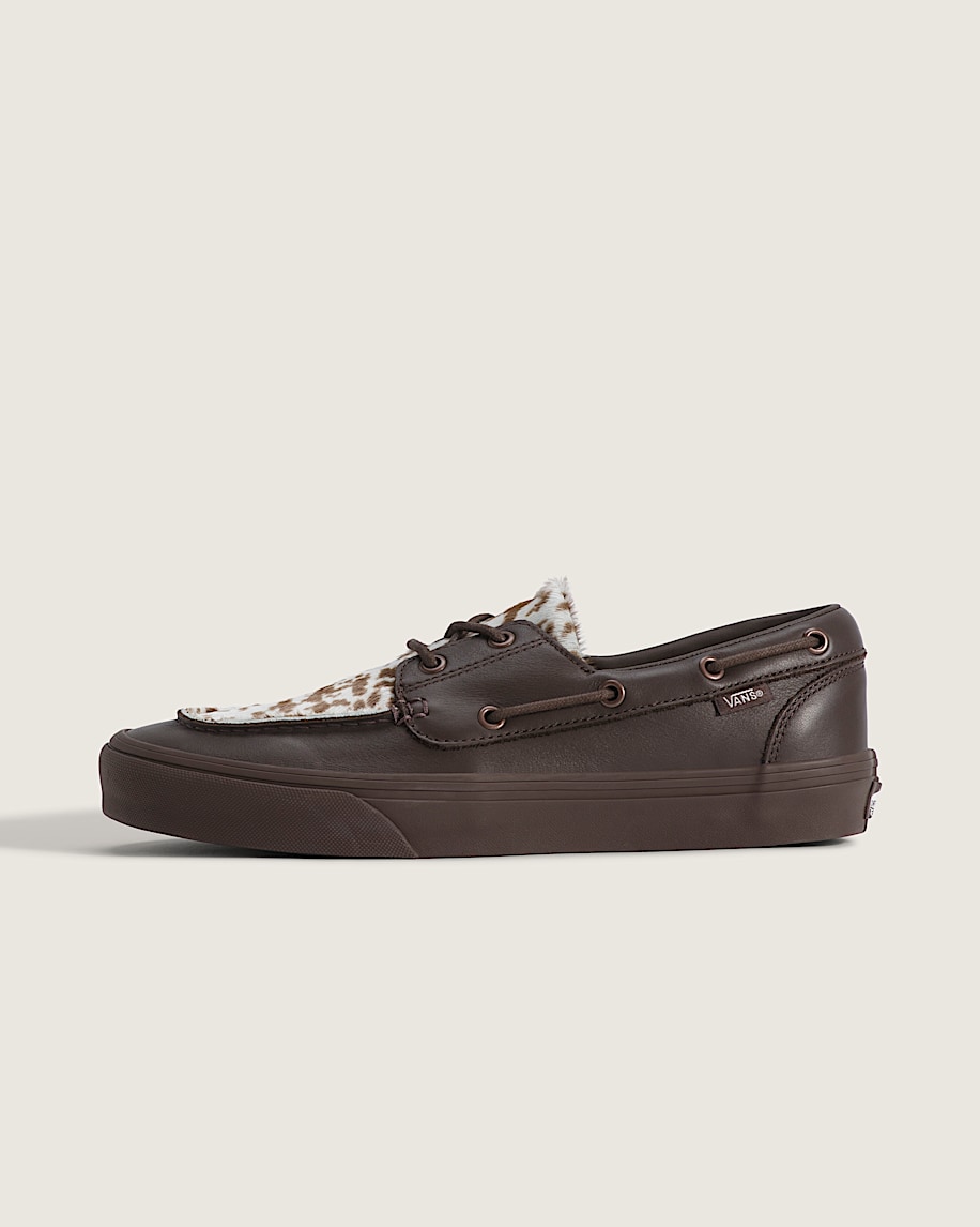 2Eyelet Boat Shoe VANS Dark Brown HERO