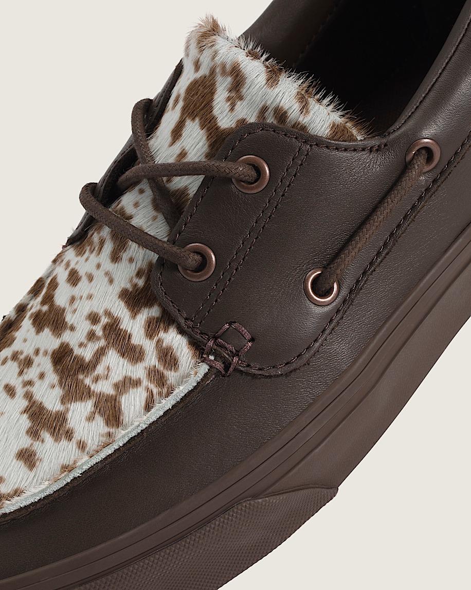 2Eyelet Boat Shoe VANS Dark Brown ALT5