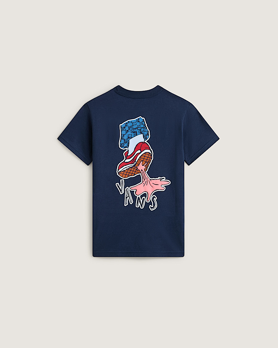 Little Kids Gum Sole TShirt VANS Dress Blues ALT1