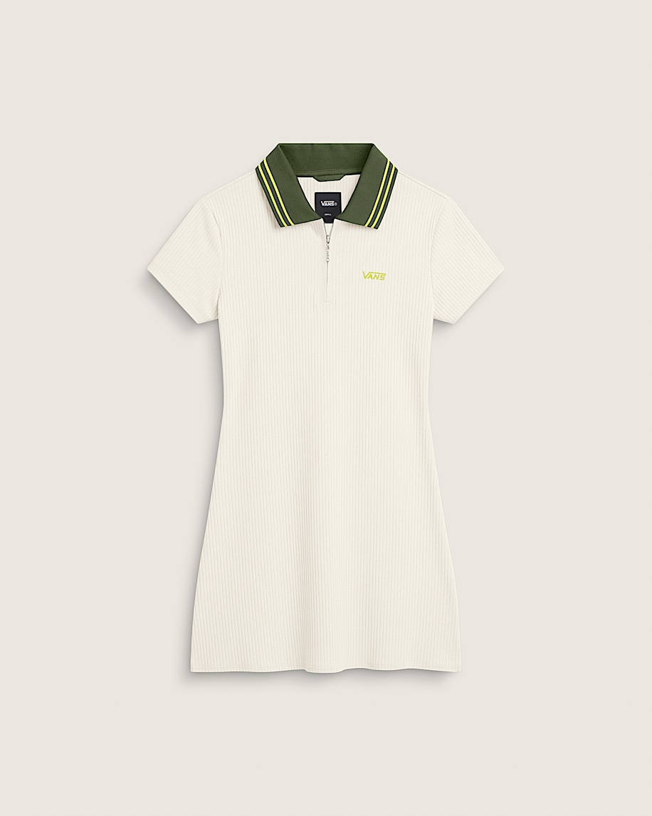 Priscilla Solid Dress VANS Egret White HERO