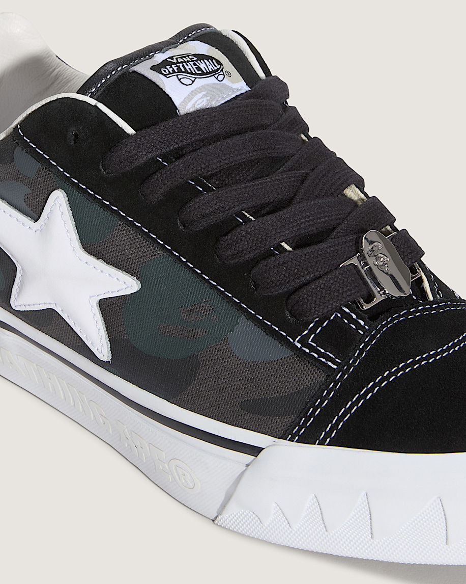 Vans x BAPE Premium Knu Skool VANS Camo Black ALT6