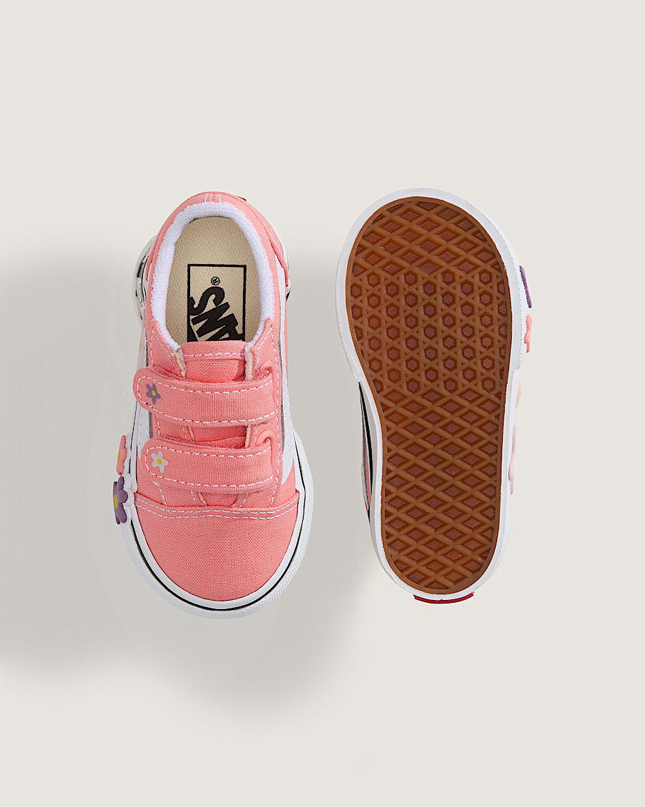 Toddler Old Skool V Shoe VANS Sunset Blush Pink ALT2