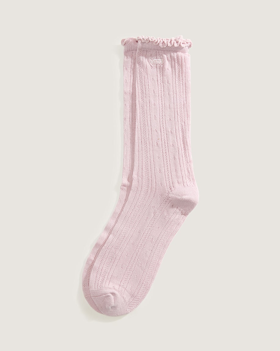 Pointelle Crew VANS Pale Petal HERO