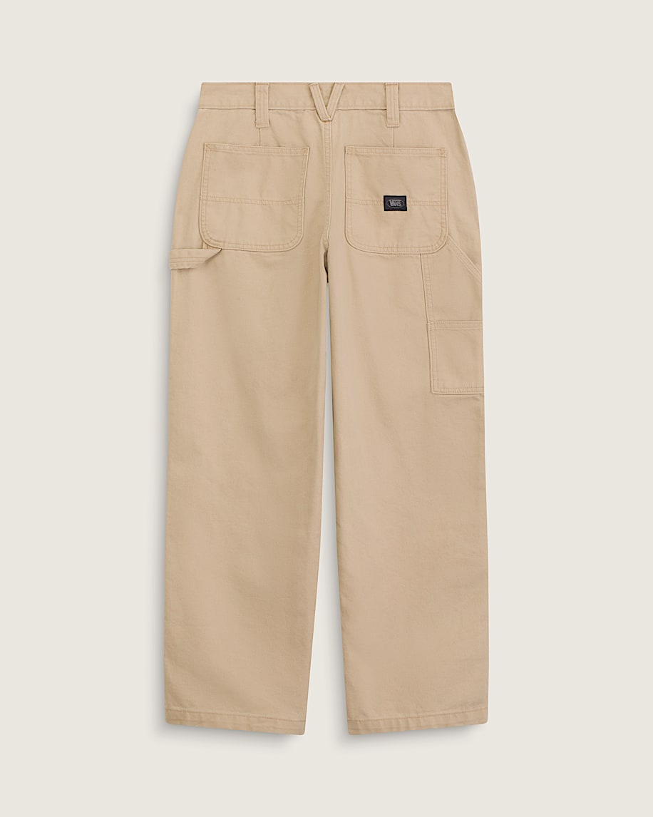Chore Mid Rise Straight Pants VANS Incense Brown ALT1