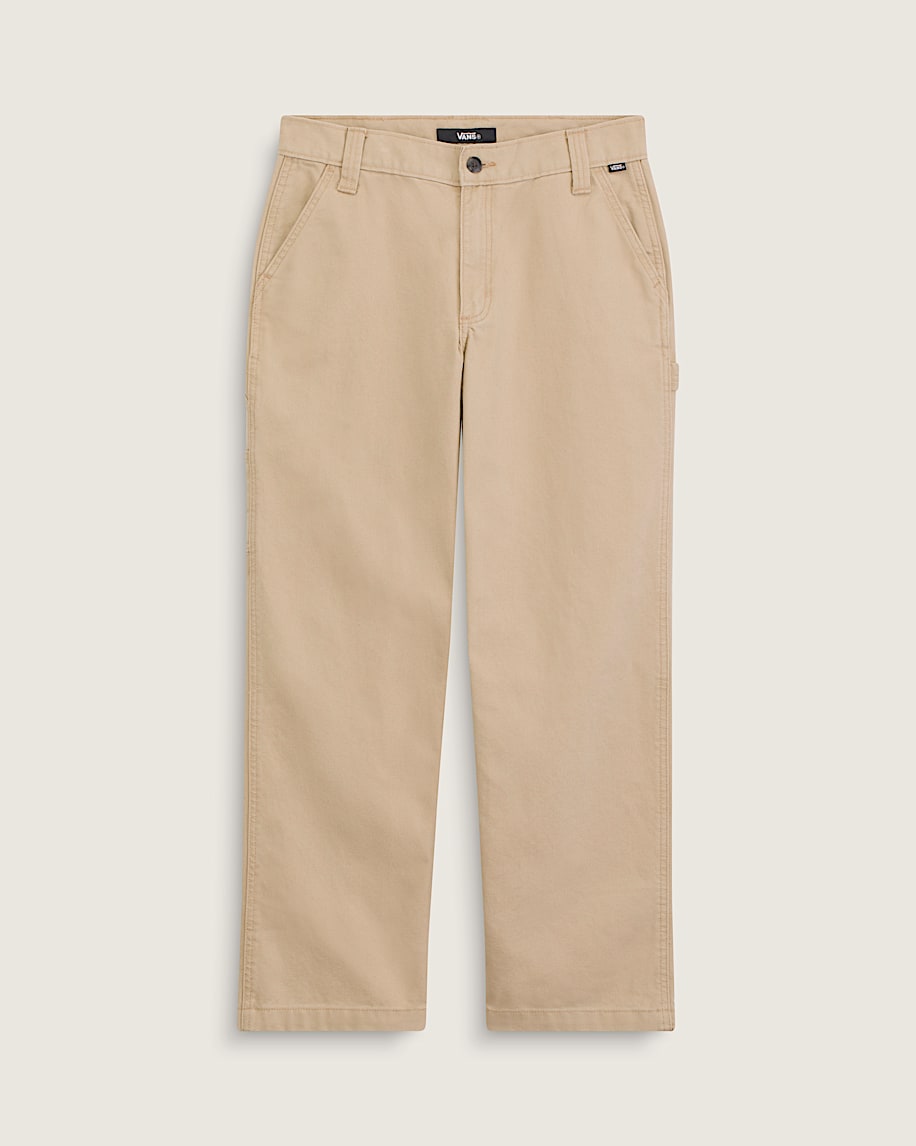 Chore Mid Rise Straight Pants VANS Incense Brown HERO