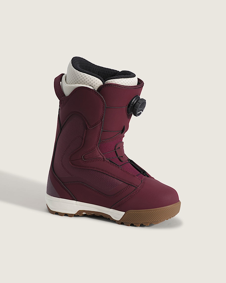 Womens Encore Pro 20 Snowboard Boot VANS Port Royale Red ALT2