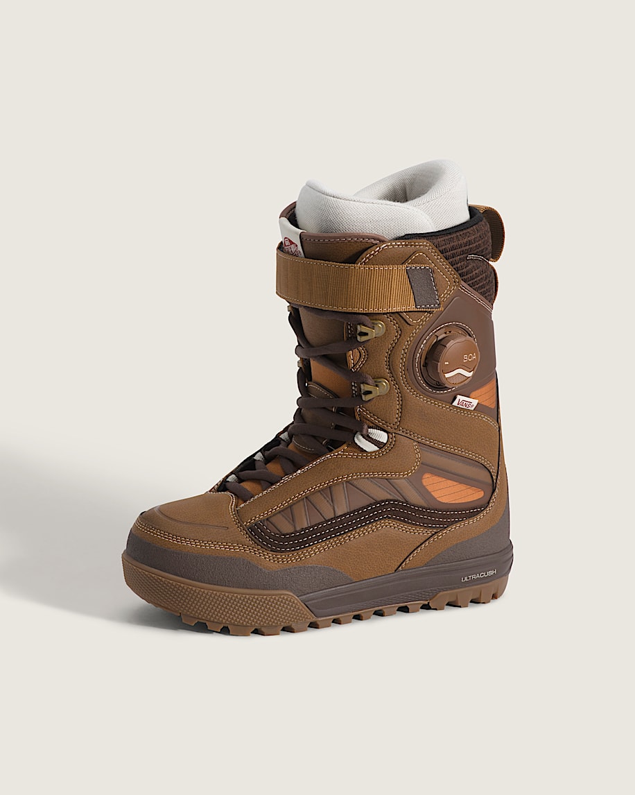 Womens Luna Pro 20 Snowboard Boot VANS Glazed Ginger Brown  Gum Brown HERO