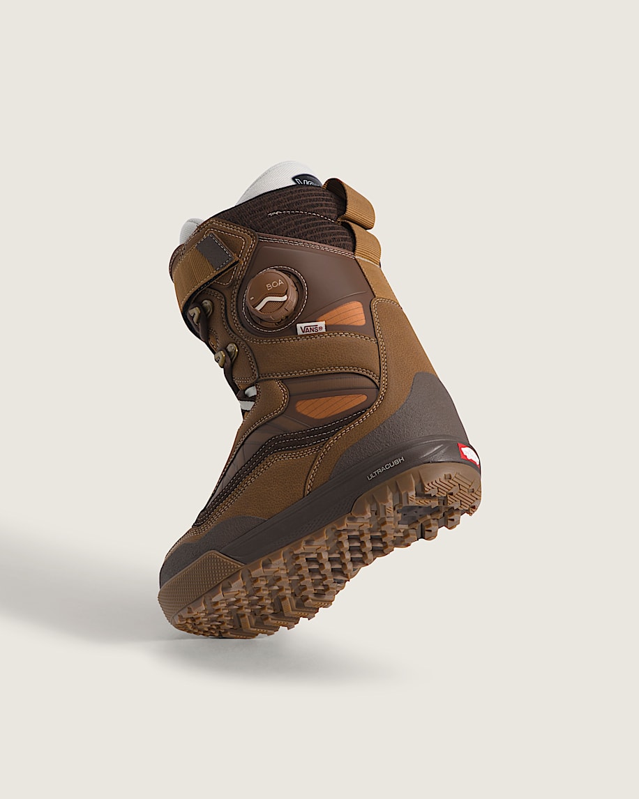 Womens Luna Pro 20 Snowboard Boot VANS Glazed Ginger Brown  Gum Brown ALT3
