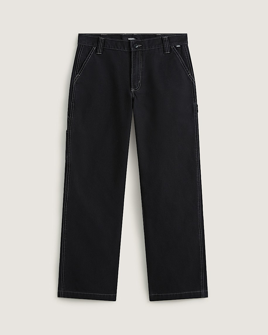 Chore Mid Rise Straight Pants VANS Black HERO