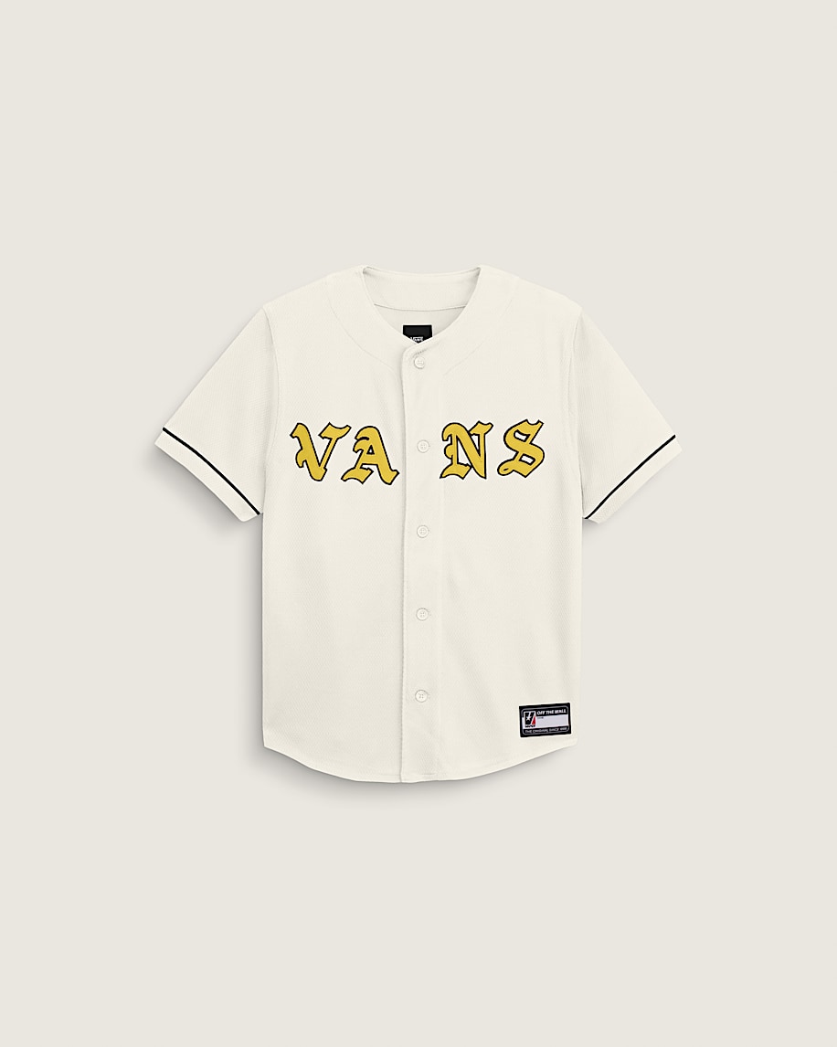 Kids Ye Old Vans Baseball Jersey VANS Dress Blues HERO