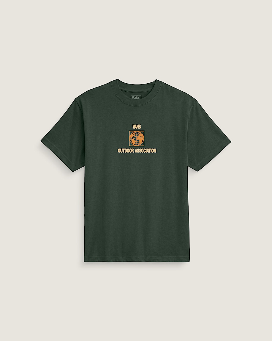 Touch Grass TShirt VANS Forest Green ALT1