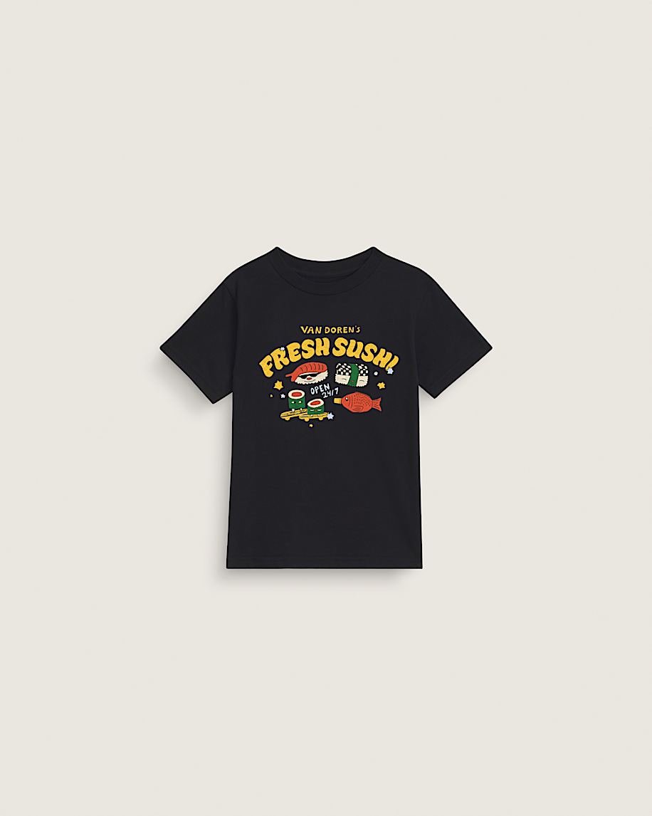 Little Kids Rolled Fresh TShirt VANS Black HERO