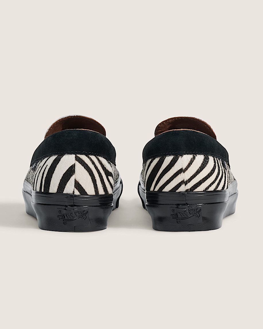 Premium Loafer VANS Zebra Black  White ALT3