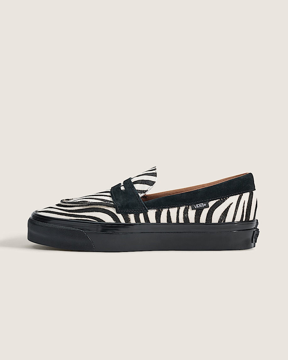 Premium Loafer VANS Zebra Black  White HERO