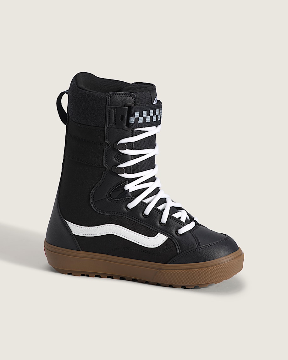 HiStandard Linerless DX Snowboard Boot VANS Black  White  Gum Brown ALT2