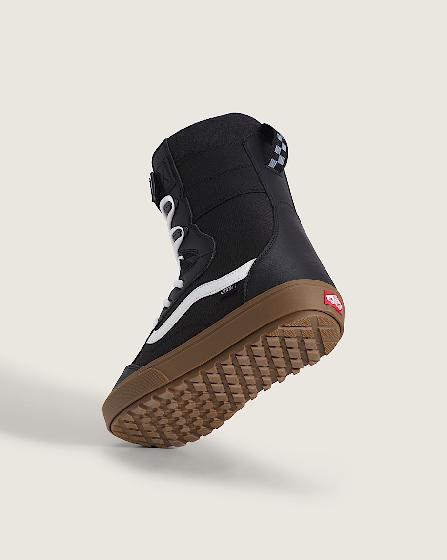HiStandard Linerless DX Snowboard Boot VANS Black  White  Gum Brown ALT3