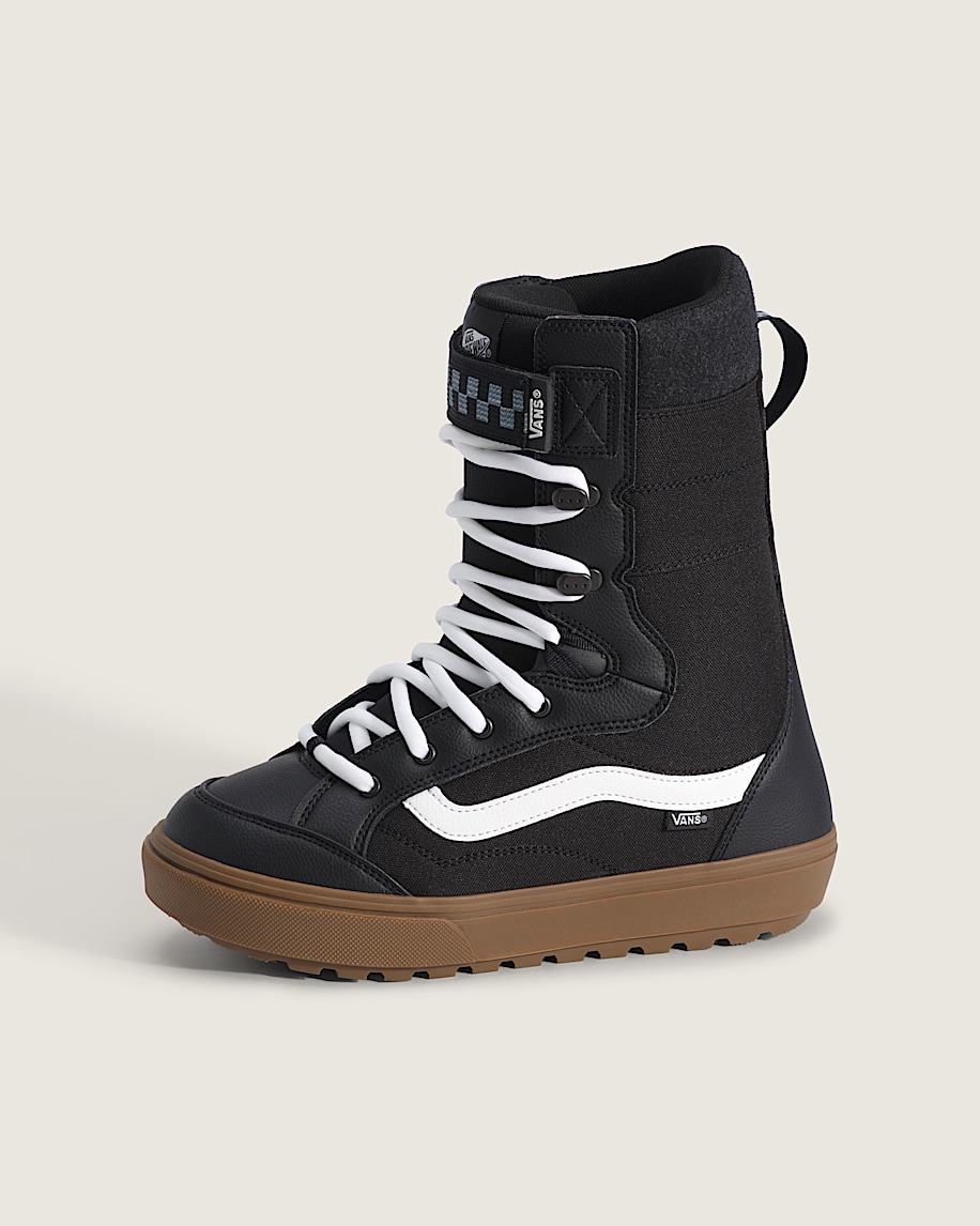 HiStandard Linerless DX Snowboard Boot VANS Black  White  Gum Brown HERO