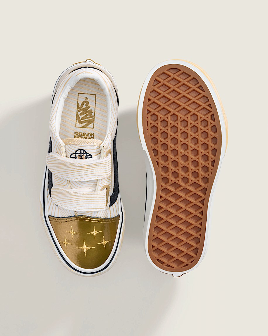 KPop Demon Hunters x Vans Little Kids Old Skool V Shoe VANS KPop Demon Hunters Golden ALT2