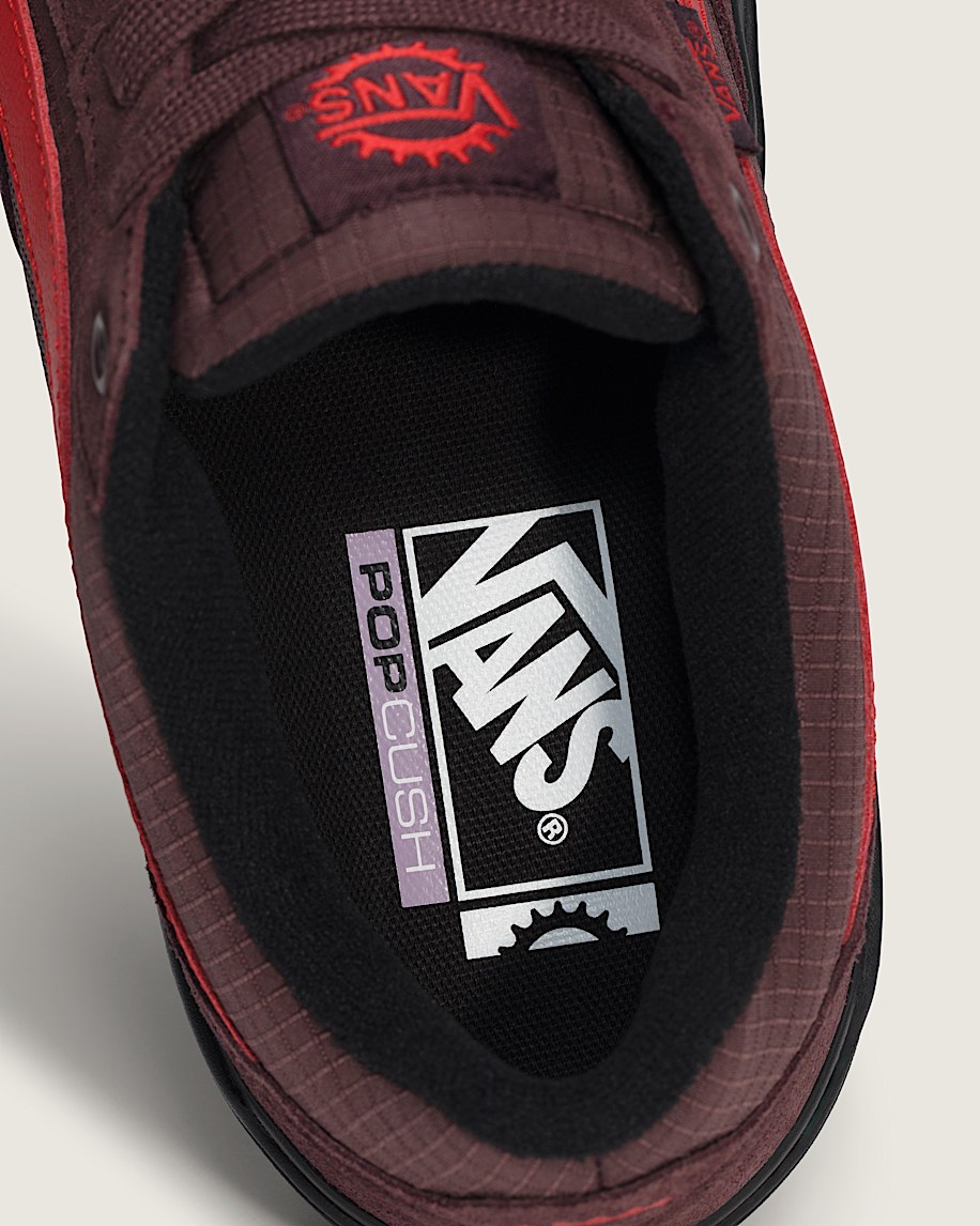 BMX Proof Wafflecup Shoe VANS Brown  Rio Red  Black ALT4