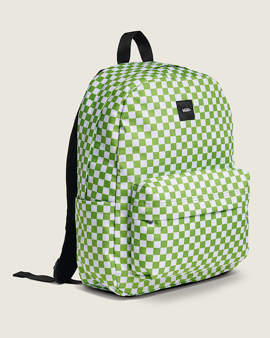 Checkerboard Old Skool Check Backpack VANS Lime Burst Green ALT5
