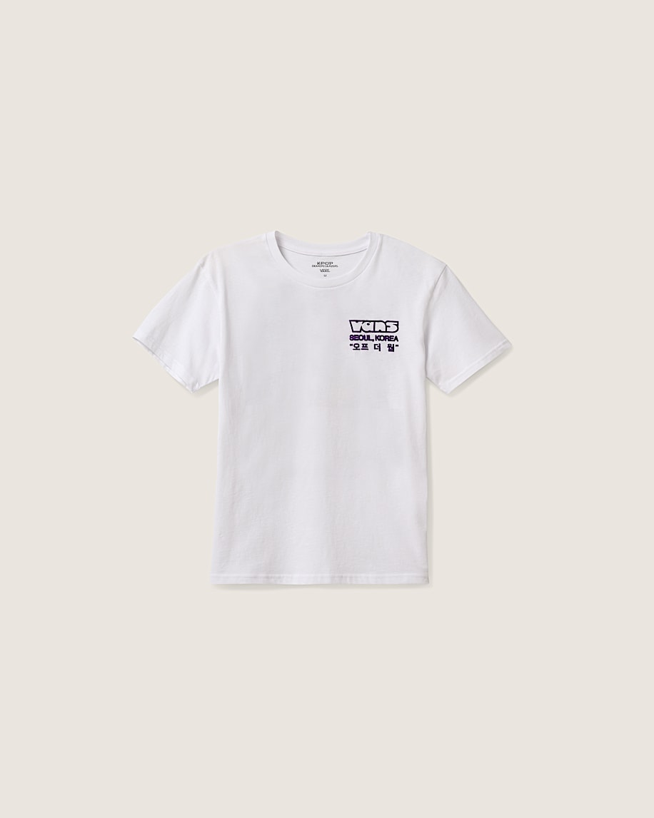 KPop Demon Hunters x Vans Little Kids Saja Friends TShirt VANS White ALT1