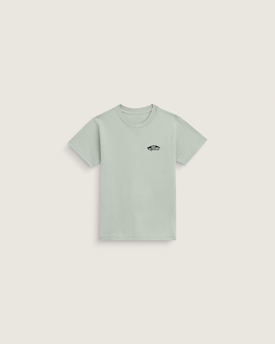 Little Kids Double Standard TShirt VANS Dusty Mint Green ALT1