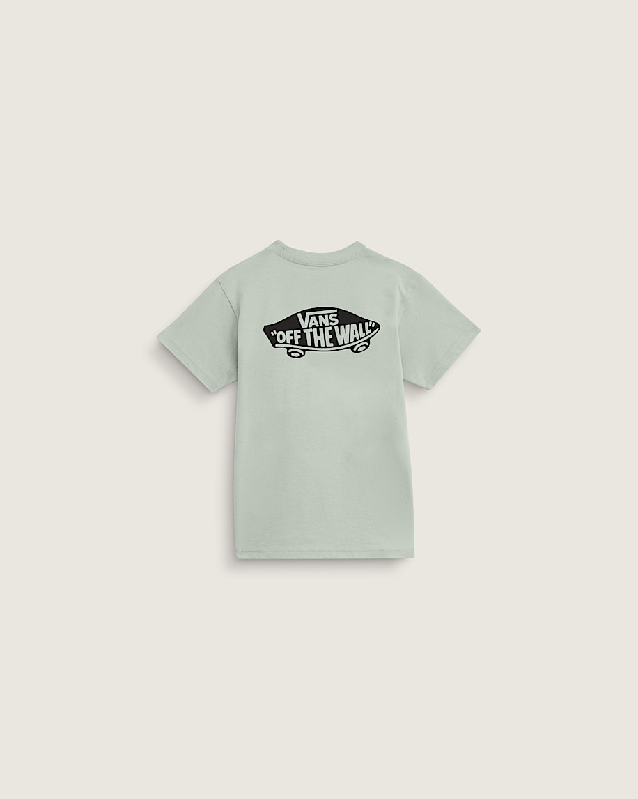 Little Kids Double Standard TShirt VANS Dusty Mint Green HERO