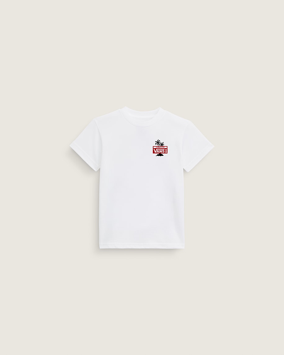 Little Kids Knu Palms TShirt VANS White HERO