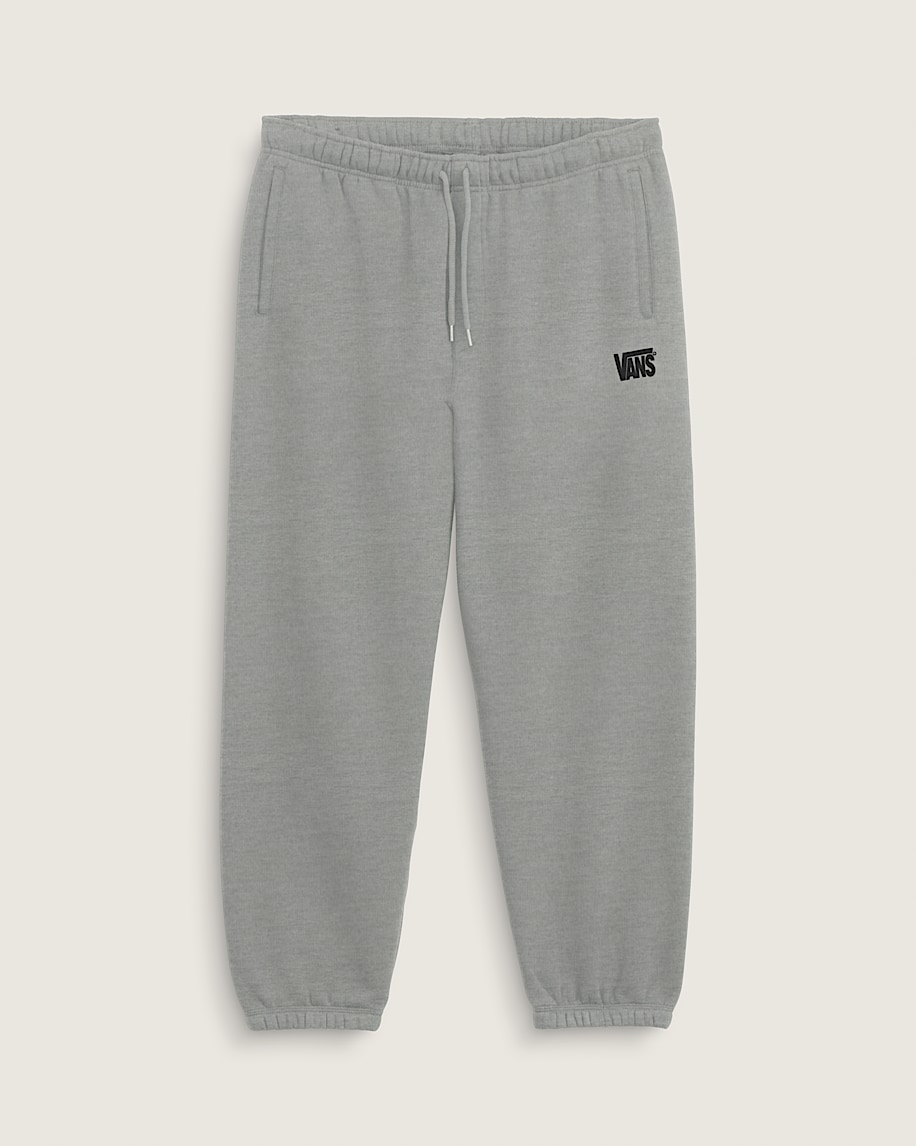 Stretch Logo Fleece Pant VANS Cement Heather Grey HERO