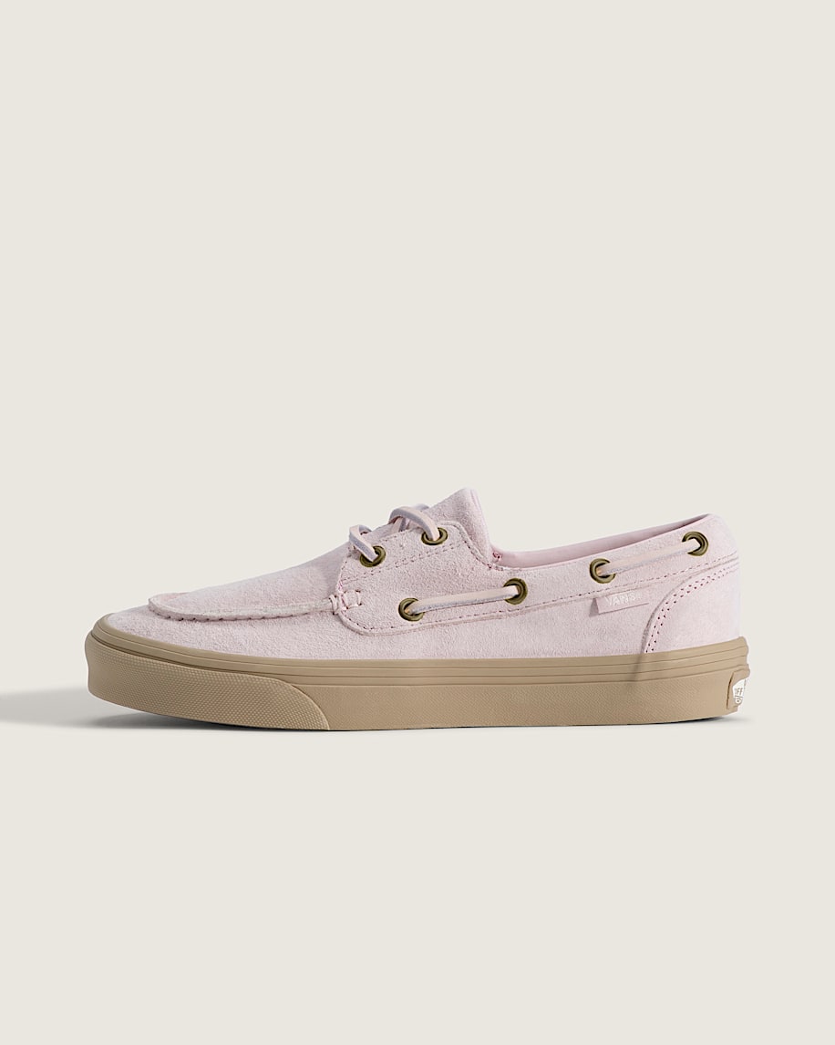 2Eyelet Boat Shoe VANS Pale Petal Pink HERO