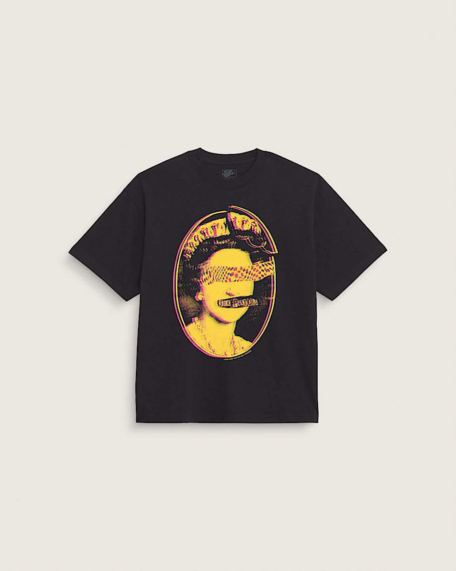 Sex Pistols Pretty Vacant TShirt VANS Black HERO