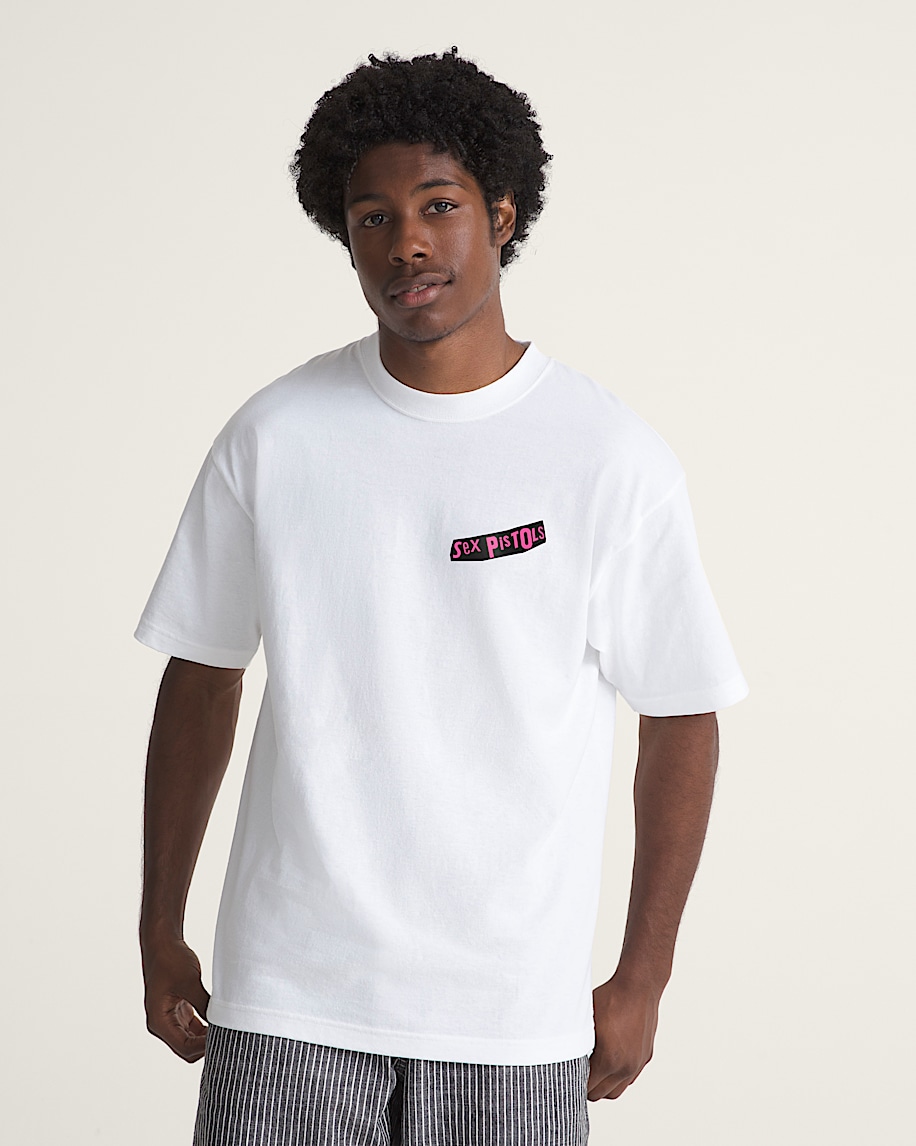 Sex Pistols Run Wild on the Green TShirt VANS White ALT2