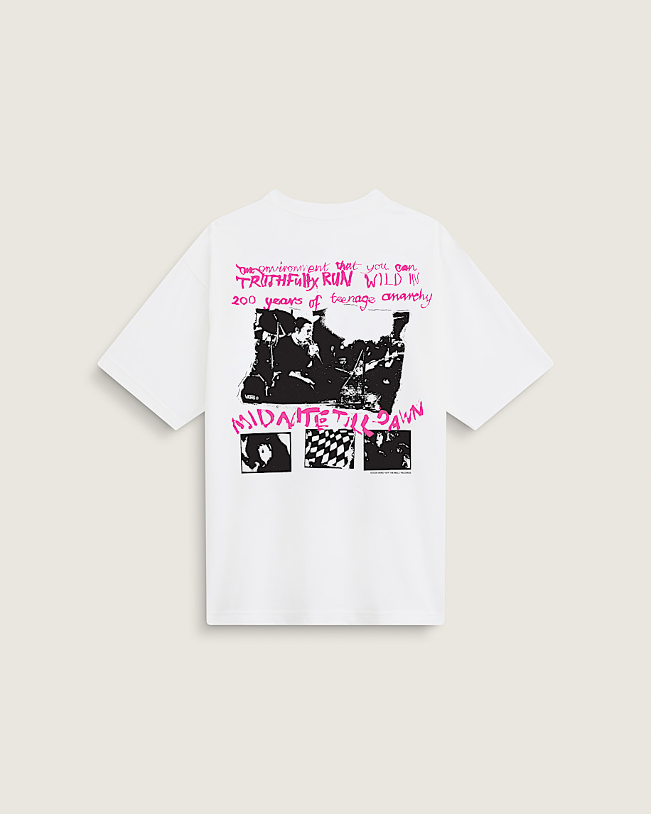 Sex Pistols Run Wild on the Green TShirt VANS White HERO