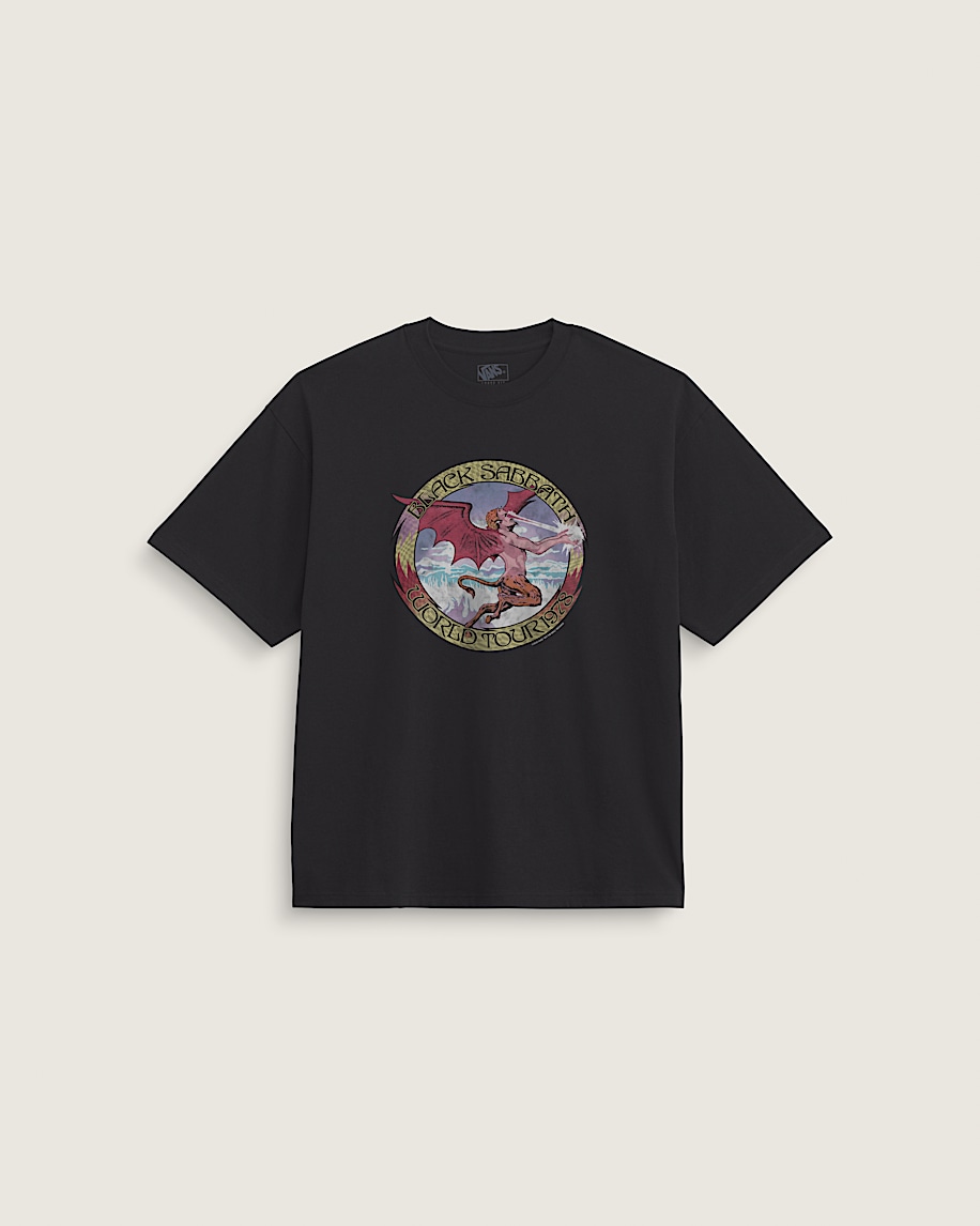 Black Sabbath Obi TShirt VANS Black HERO
