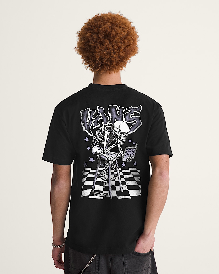 Vans Reading Club TShirt VANS Black ALT3