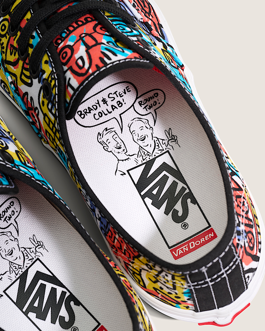 Van Doren Approved x Brady Smith Skate Authentic Shoe VANS Multi ALT5