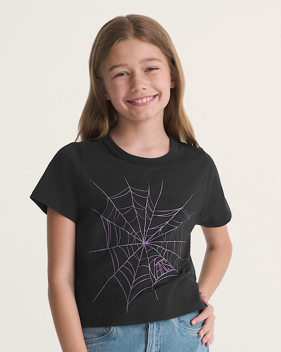 Kids Entangled TShirt VANS Black ALT2
