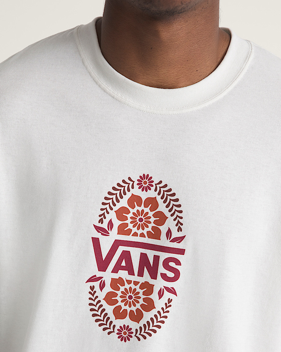 Papel Picado TShirt VANS Marshmallow White ALT2