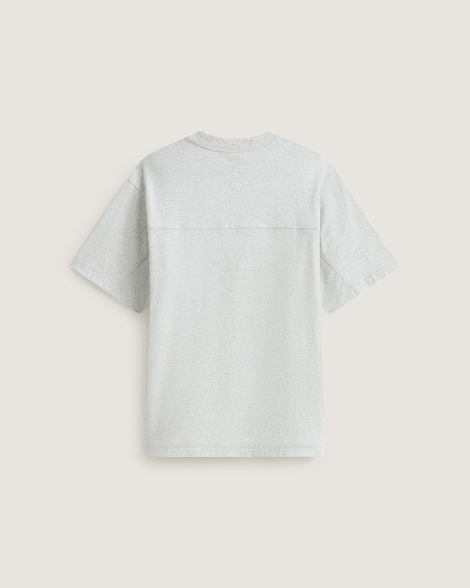 Contrast Stitch Loose Fit TShirt VANS Ash Heather Grey ALT1