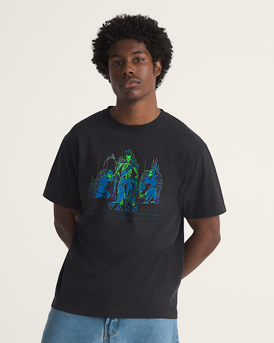 Wicked Temptations TShirt VANS GlowintheDark  Black HERO