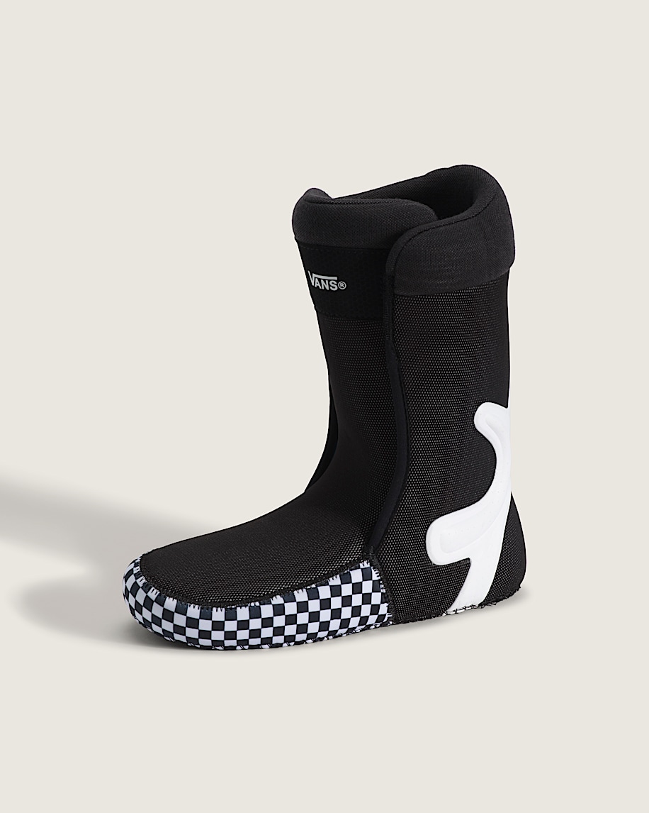 Aura Pro 20 Snowboard Boot VANS Black  White  Gum Brown ALT6