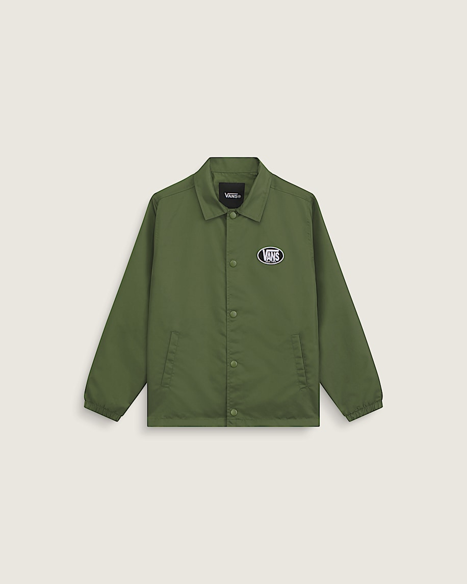 New Torrey Coaches Jacket VANS Green Balsam HERO