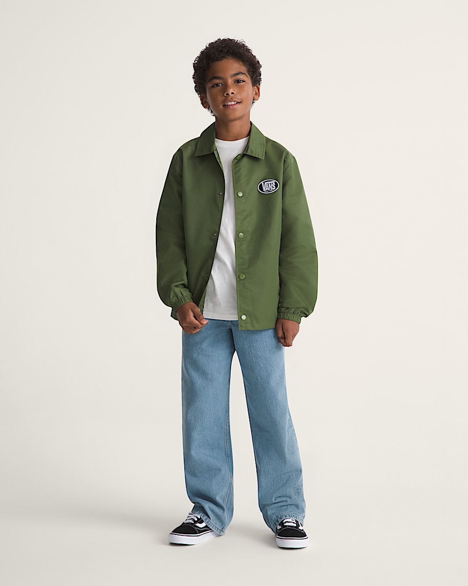 New Torrey Coaches Jacket VANS Green Balsam ALT4